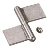 Lift Off Flag Hinges - Mild Steel With Steel Pin And Ball Bearing Washer
