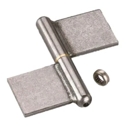 Lift Off Flag Hinges - Mild Steel With Steel Pin And Ball Bearing Washer