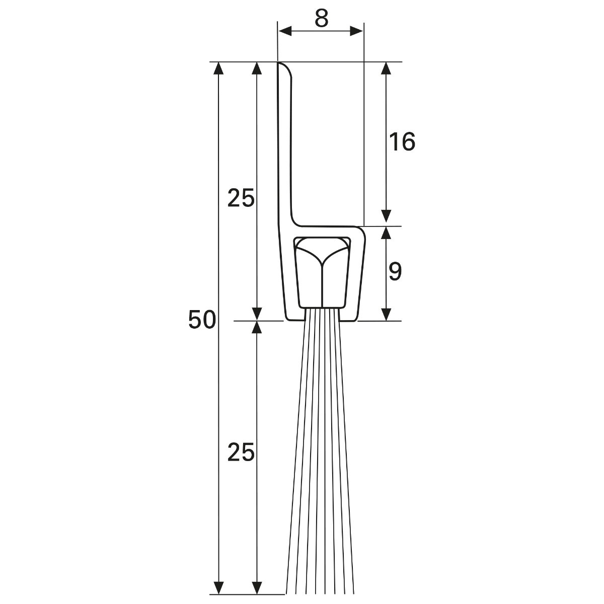 Brush Profile “H5” 1 Brush Profile “H5”