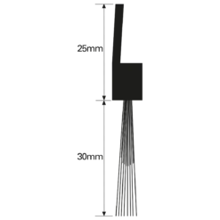 Flexibrush - Per Metre -Barrier Components 0505006