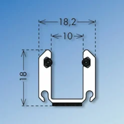 Glass To Floor Channel