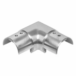 Glass Balustrade Split Tube Handrail 90° Connector