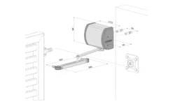 Panther Gate Closer -Barrier Components image 1