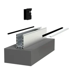 Barrier Sabco OSF Side Fix -Barrier Components rail base osf mounting 1